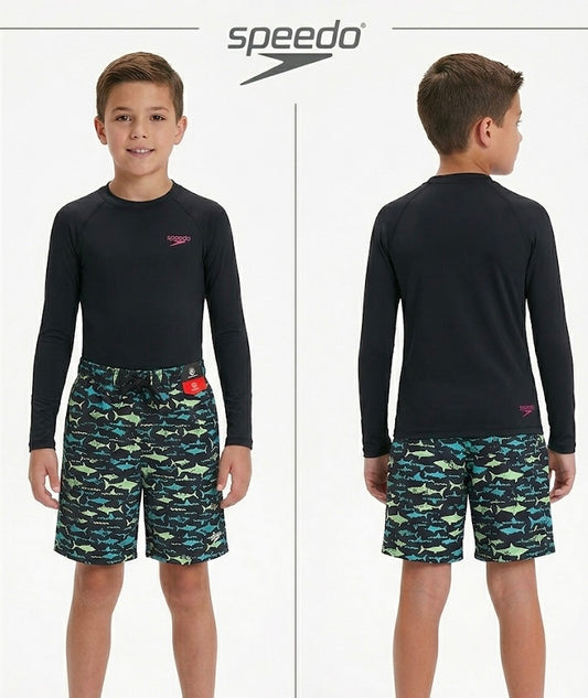 Speedo watershort junior Black Green