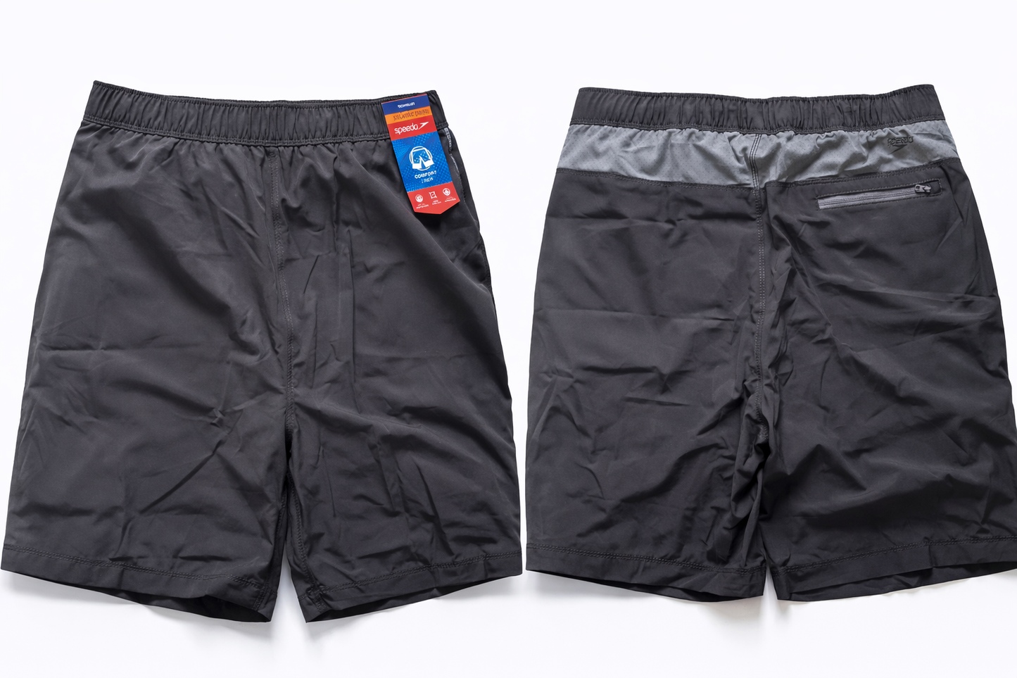 Speedo Mens water short Tech Volley UPF Protection Black