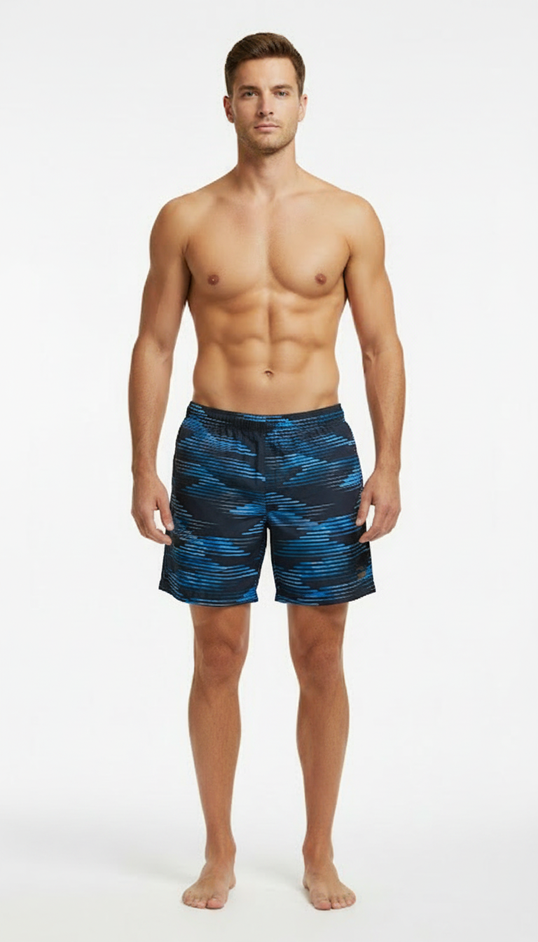 Speedo Mens watershort tech volley UPF protection peacoat