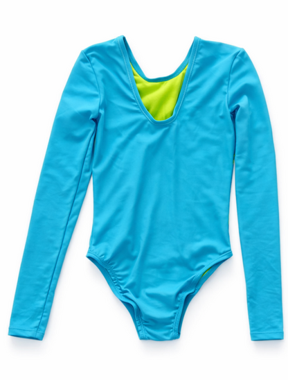 Speedo long sleeve junior swimwear 1 pc
