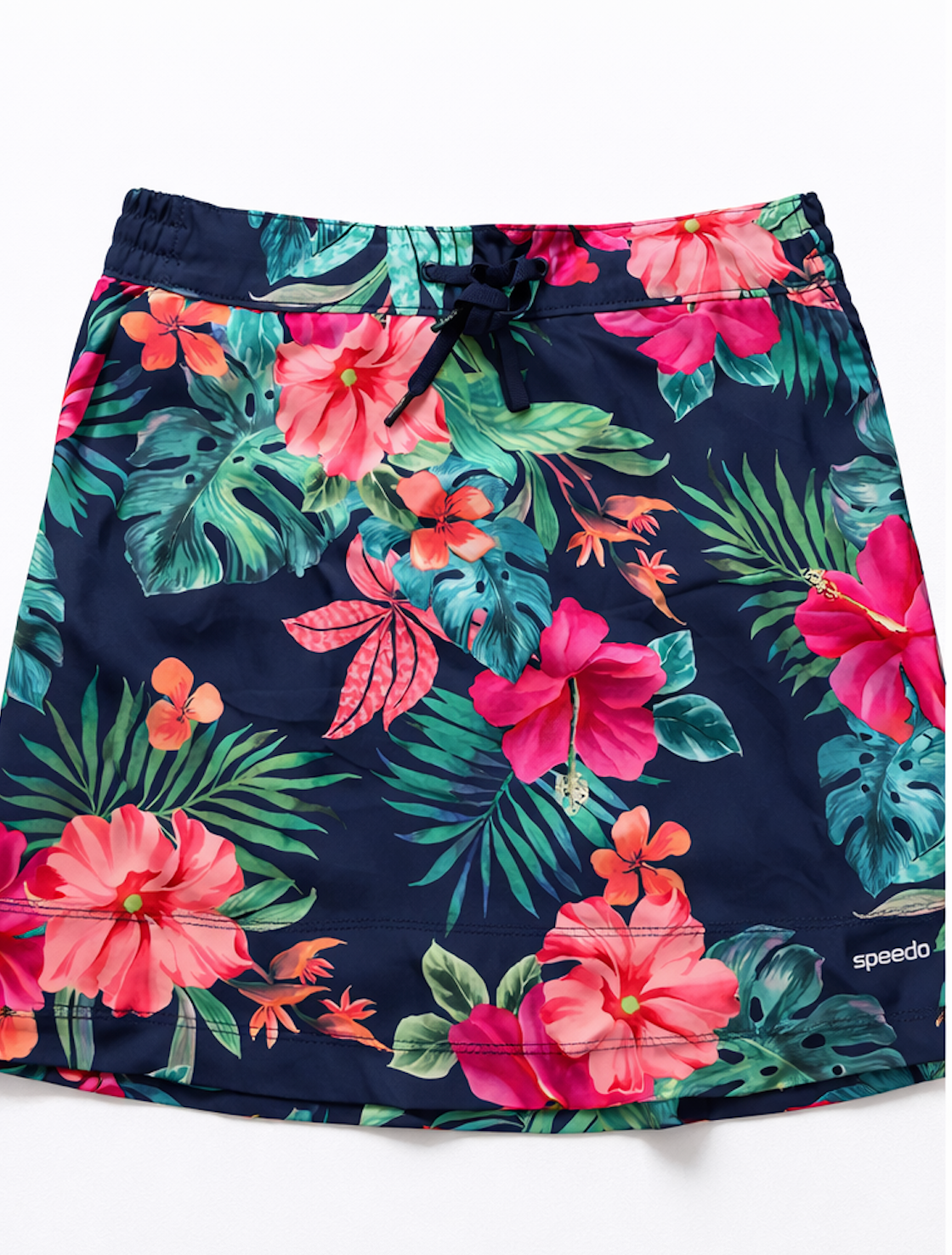 Speedo Women woven skort peackot black/pink